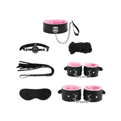 Censan 7 Parçalı Fetiş Set Pembe