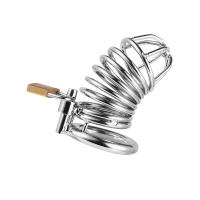 Censan BDSM Paslanmaz Çelik Penis Kafesi ModelNo3