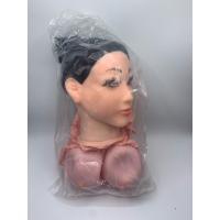 Censan Black Doll Siyah Saçlı Şişme Bebek