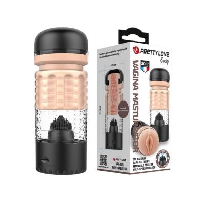 Censan Emily Siyah Vajina & Dil Mastürbatör