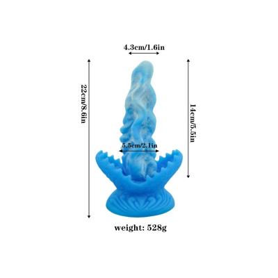 Censan Mavi Canavar Dildo Model 4