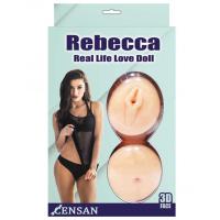 Censan Rebecca Gerçekçi Esmer Şişme Bebek