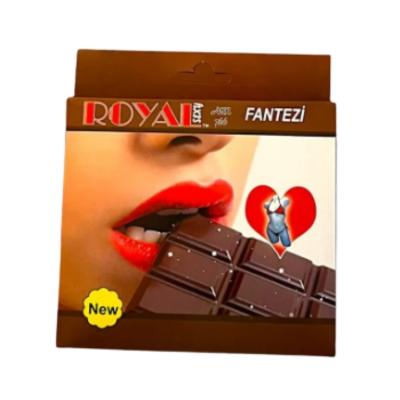 Censan Royal Yenilebilir Tanga Sütyen Çikolata Aromalı