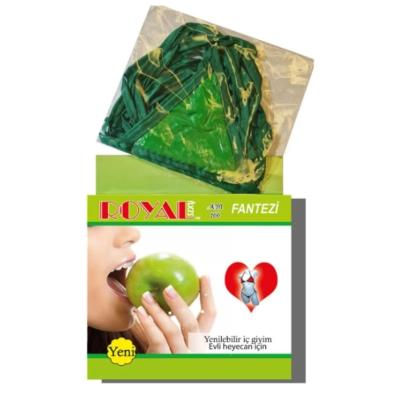 Censan Royal Yenilebilir Tanga Sütyen Elma Aromalı