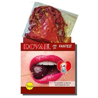 Censan Royal Yenilebilir Tanga Sütyen Kiraz Aromalı