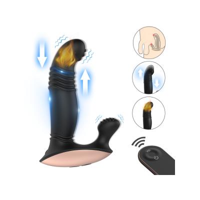 Censan S-Hande Eye of Horus Rct Şarjlı Kumandalı Perine ve Uyarıcı İleri Geri Hareketli 2 in 1 Vibratör