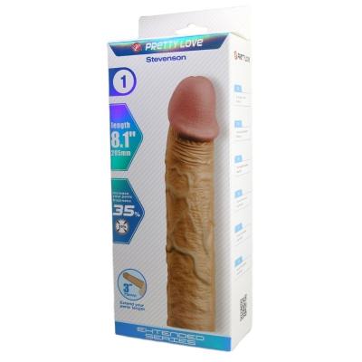 Censan Stevenson Gerçek Hissiyatlı Uzatıcı Penis Kılıfı