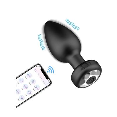 Censan Telefon Kontrollü Titreşimli Anal plug 1