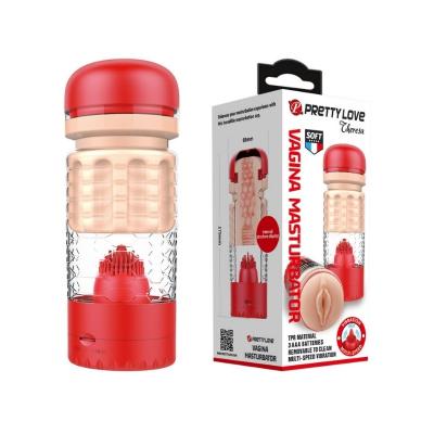 Censan Theresa Kırmızı Vajina & Dil Mastürbatör