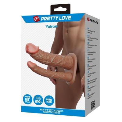 Censan Yairon Gerçek Hissiyatlı Uzatıcı Çift Penisli Penis Kılıfı