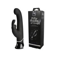 Fifty Shades of Grey Greedy Girl Rechargeable Thrusting G-Spot Rabbit Vibrator