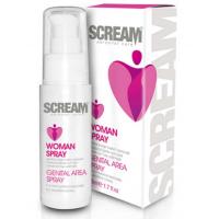 Scream Woman Genital Area Spray