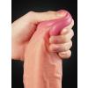 Censan 10 İnç Dual Layer Platinum Silicone Cock