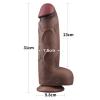 Censan 12 İnç Dual Layered Silicone Cock XXL