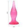 Censan 14,5 cm Vantuzlu Jel Anal Alıştırıcı Plug