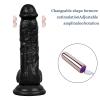 Censan 19CM Gerçekçi Siyah Dildo Yapay Penis