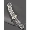 CENSAN 23cm Tırtıklı Cam Dildo