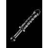 CENSAN 23cm Tırtıklı Cam Dildo