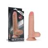 Censan 7 İnç Dual layered Platinum Silicone Cock Dildo