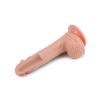 Censan 8.5 İnç Dual layered Platinum Silicone Cock Ten Dildo