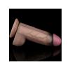 Censan 9.5 İnç Dual Layered Silicone Cock XXL