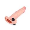 Censan Add 2 İnç Pleasure X Tender Vibrating Penis Sleeve Brown