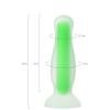 Censan Beyond Victor Glow Karanlıkta Parlayan Anal Plug Silikon Şeffaf 10 cm