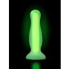 Censan Beyond Victor Glow Karanlıkta Parlayan Anal Plug Silikon Şeffaf 10 cm