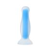 CENSAN Beyond Kyle Glow Gece Parlayan Anal Plug , Silikon, Şeffaf, 10 cm