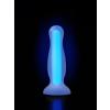 CENSAN Beyond Kyle Glow Gece Parlayan Anal Plug , Silikon, Şeffaf, 10 cm