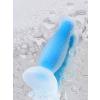 CENSAN Beyond Kyle Glow Gece Parlayan Anal Plug , Silikon, Şeffaf, 10 cm