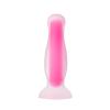 CENSAN Beyond Cain Glow Gece Parlayan Anal Plug , Silikon, Şeffaf, 10 cm