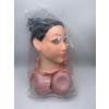 Censan Black Doll Siyah Saçlı Şişme Bebek