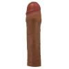 Censan Chane Gerçek Hissiyatlı Uzatıcı Penis Kılıfı Brown