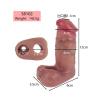 Censan Dolgulu Testis Geçmeli Ucu Açık Penis Kılıfı Model no: S8102