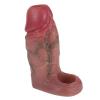 Censan Dolgulu Testis Geçmeli Ucu Açık Penis Kılıfı Model no: S8103