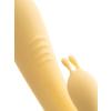 Censan Flovetta Aster Klitoral Uyarıcı Vibratör Silikon Sarı 22 cm