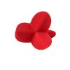 Censan Flower Genişleyen Anal Plug Kırmızı 9 cm