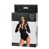 Censan Glossy Alessia Bodysuit Siyah M