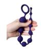 CENSAN Grape anal Zinciri silikon mor 35 cm