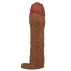 Censan Hani Gerçek Hissiyatlı Uzatıcı Penis Kılıfı Brown