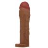 Censan Hani Gerçek Hissiyatlı Uzatıcı Penis Kılıfı Brown
