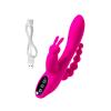 Censan Jos Spanky Üçlü 21cm Pembe Vibratör