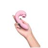 Censan Jos Juna Vakum ve Titreşimli 15cm Pembe Vibratör