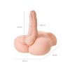 Censan Juicy Pussy Penis Masturbator TPE Ten 25 cm 19 cm Dildo