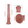 Censan KahveRengi 44 cm At Dildo Model No:1062