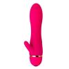 Censan Klitoral Uyarıcılı 20 Modlu Vibratör Silikon Pembe 15 cm
