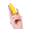 Censan Lancy Anal Plug Sarı,11 cm