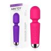 Censan Mini Toy Wand Massager Şarjlı Vibratör - Pembe