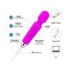 Censan Mini Toy Wand Massager Şarjlı Vibratör - Pembe
